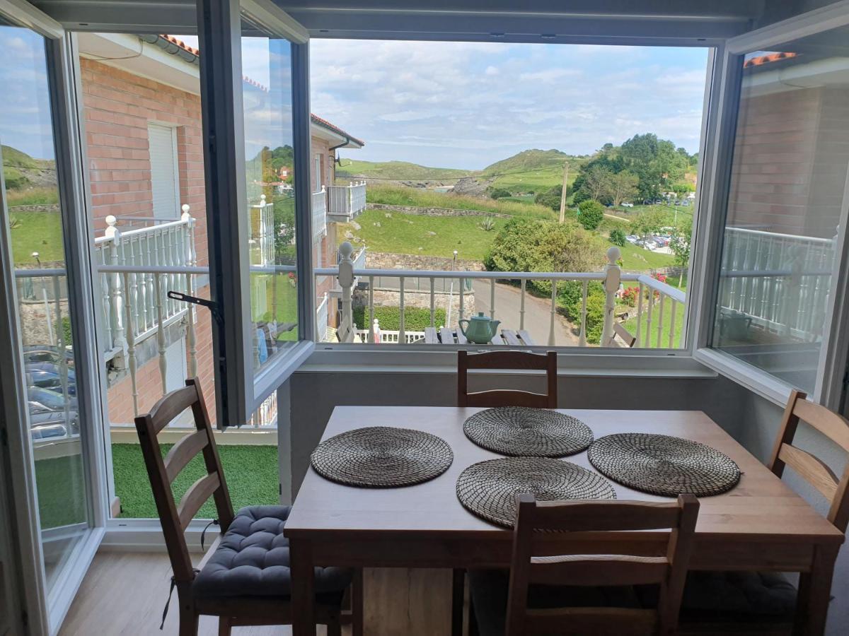 Apartamento Frente A La Playa Con Vistas Al Mar En Barro, Llanes Barro  Kültér fotó